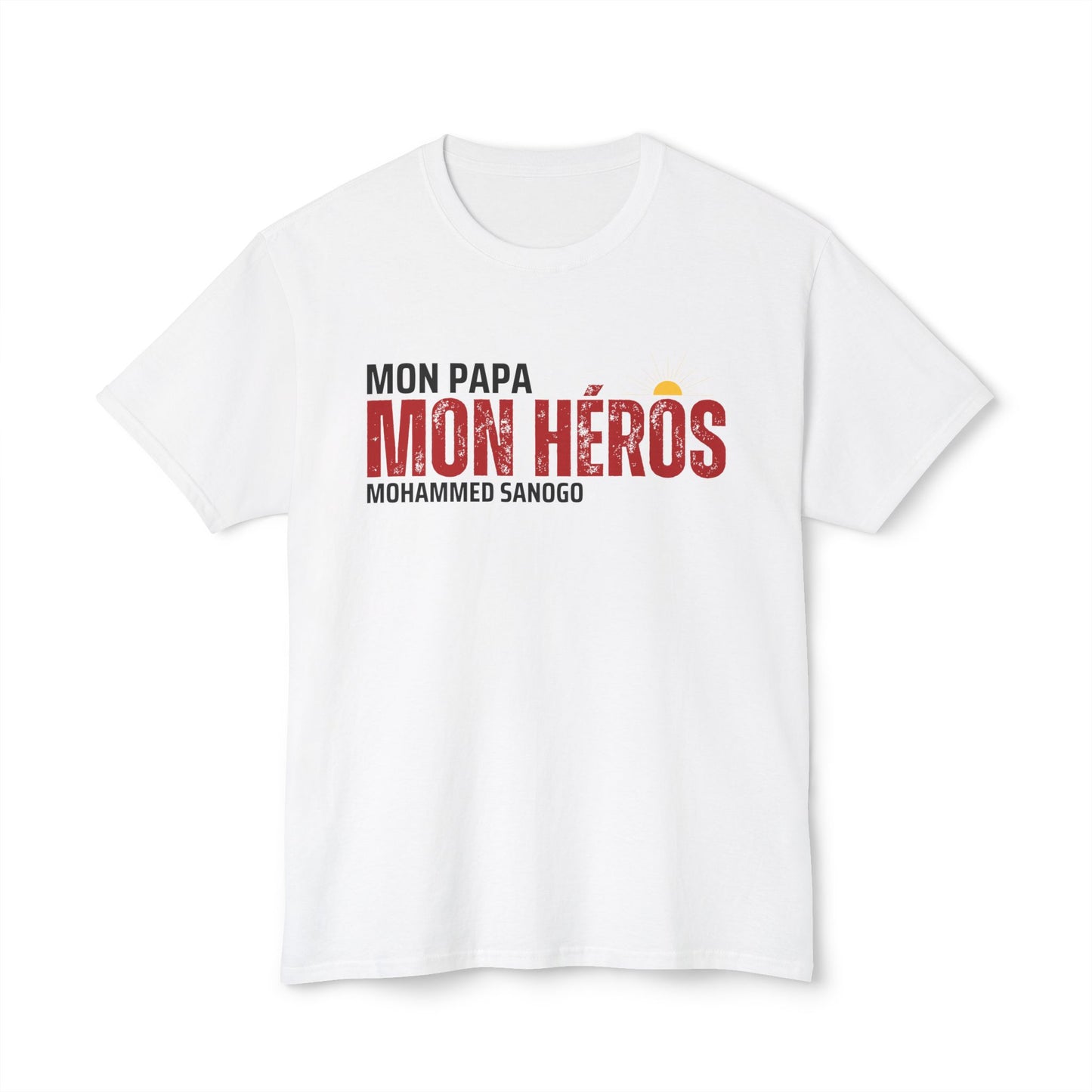 Mon papa mon héros T-shirt