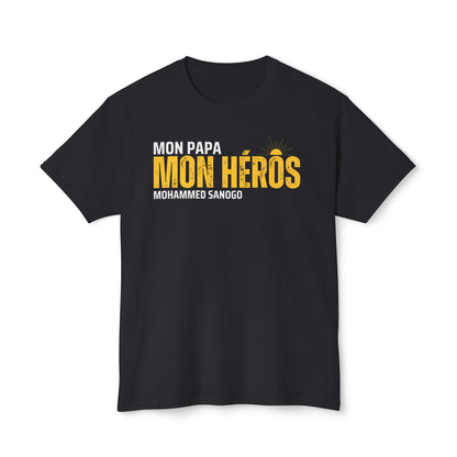 Mon papa Mon héros T-shirt