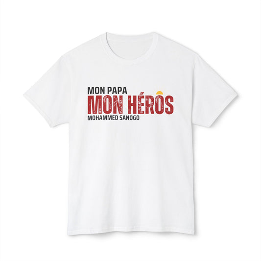Mon papa mon héros T-shirt