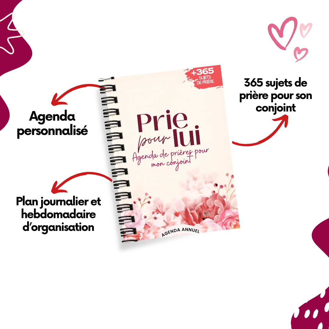 Agenda de prière PRIE POUR LUI