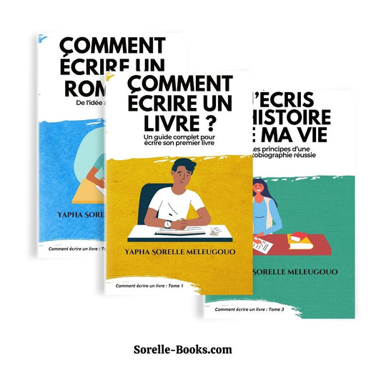 Série : Comment écrire un livre (3 livres)